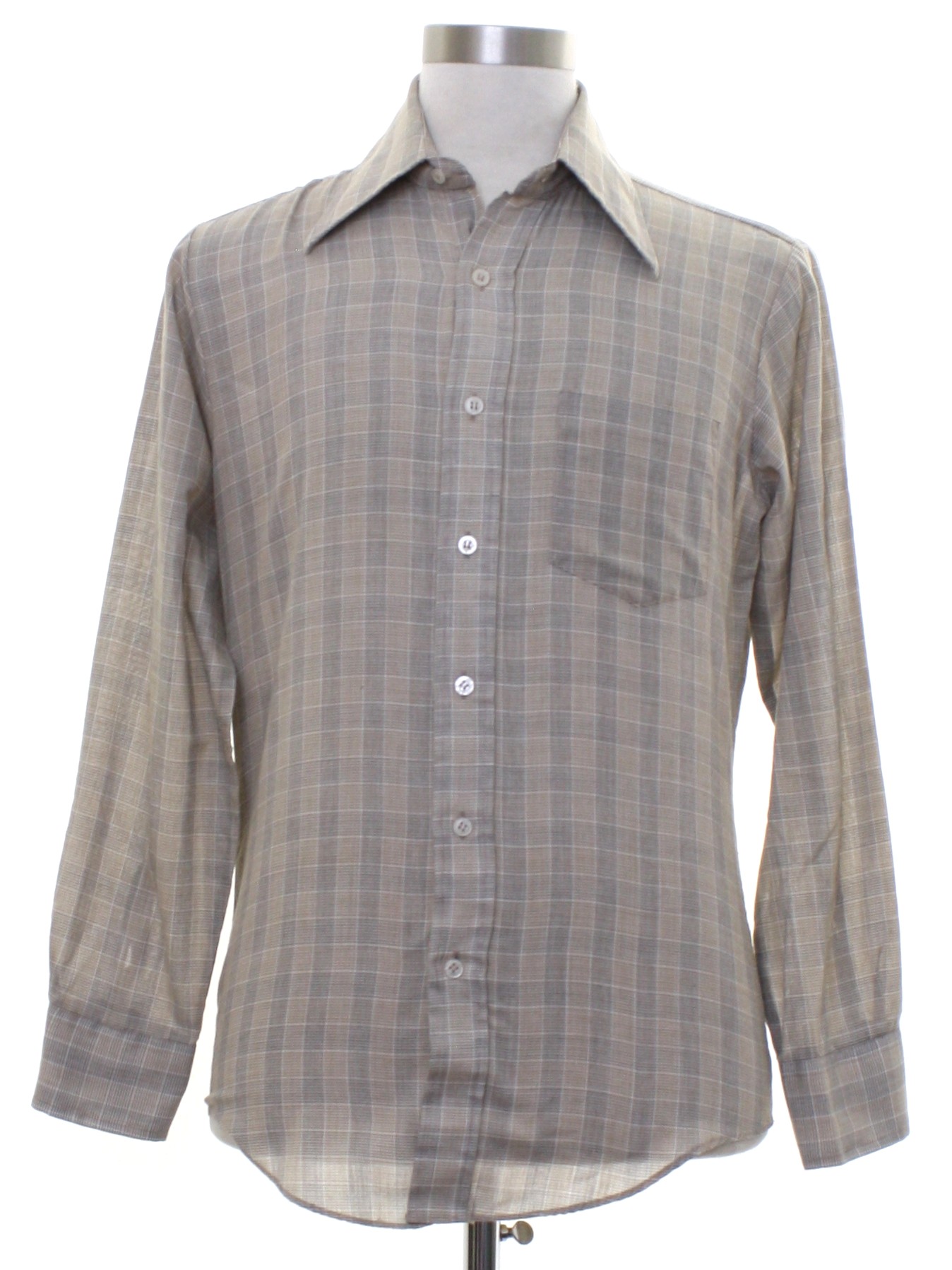 1960's Vintage J C Penney No Iron Shirt: Late 60s -J C Penney No Iron ...