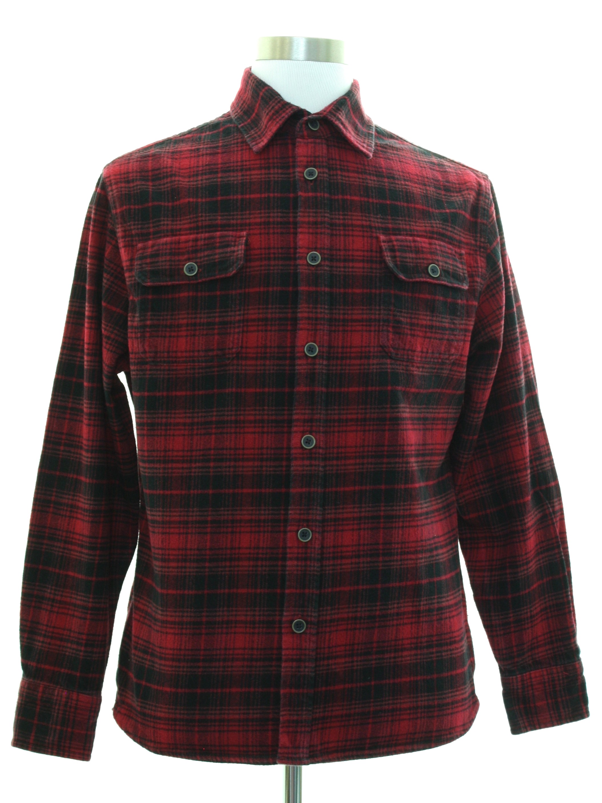 dark red button up shirt men