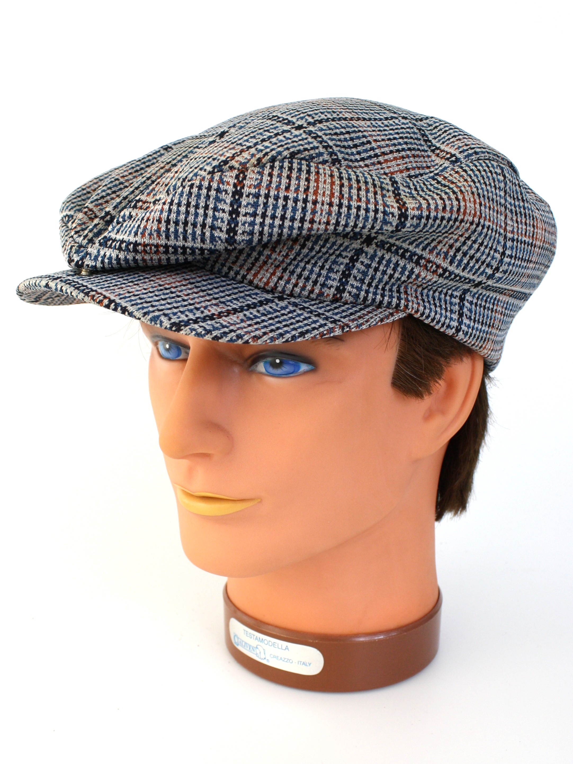 The Star Cap 70's Vintage Hat: 70s -The Star Cap- Mens light gray ...