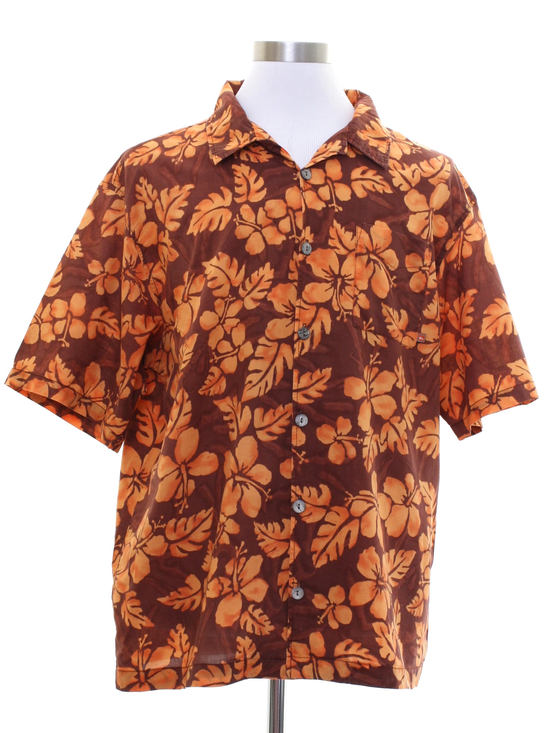 polyester hawaiian shirt