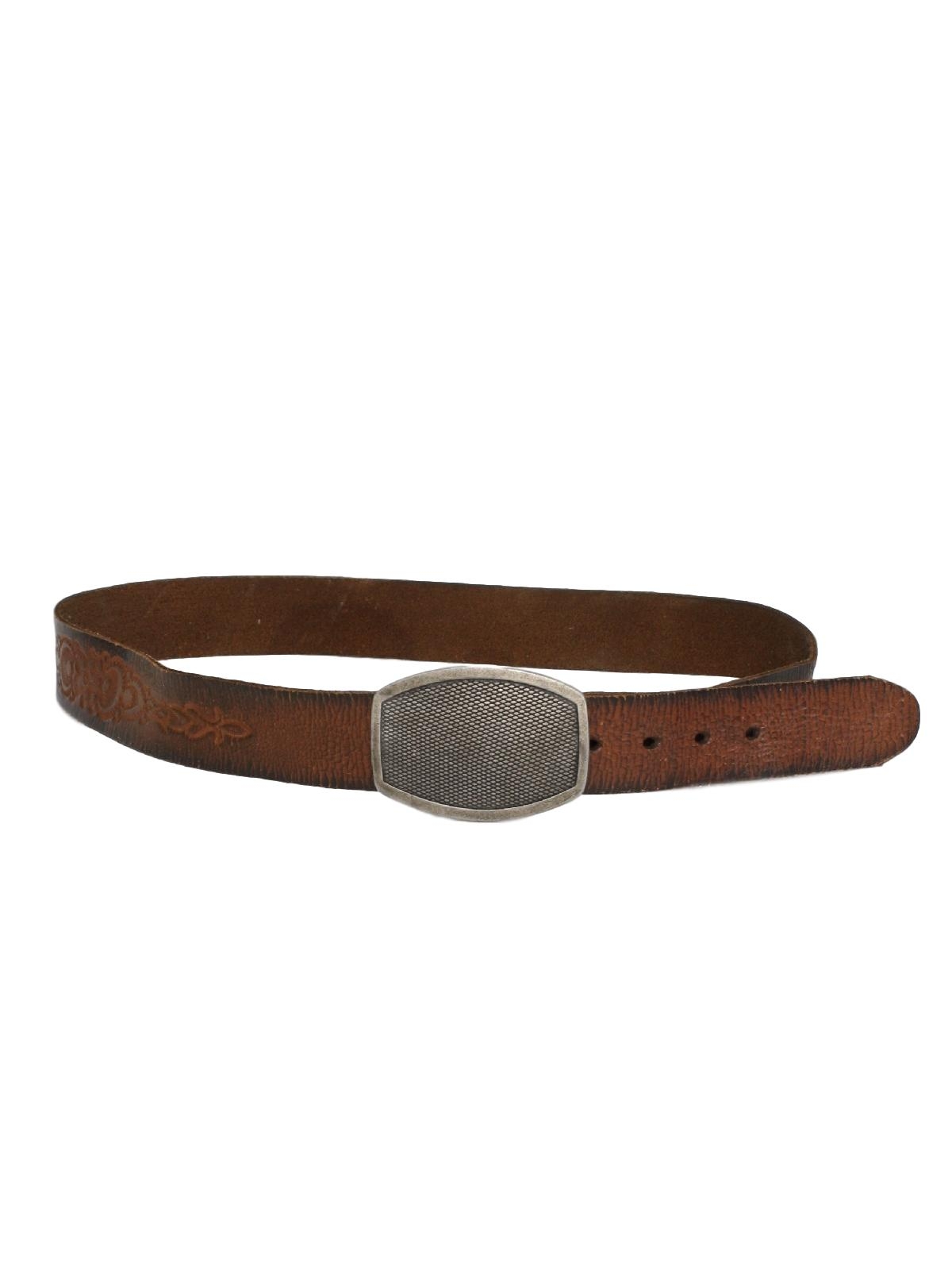 Brown hot Genuine Leather Hippy Belt