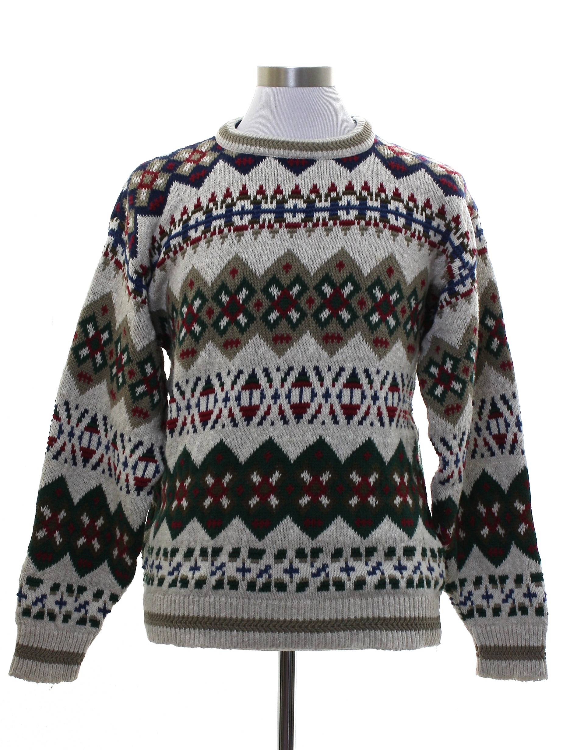 Eighties Chaps Ralph Lauren Sweater: 80s -chaps Ralph Lauren- Mens 