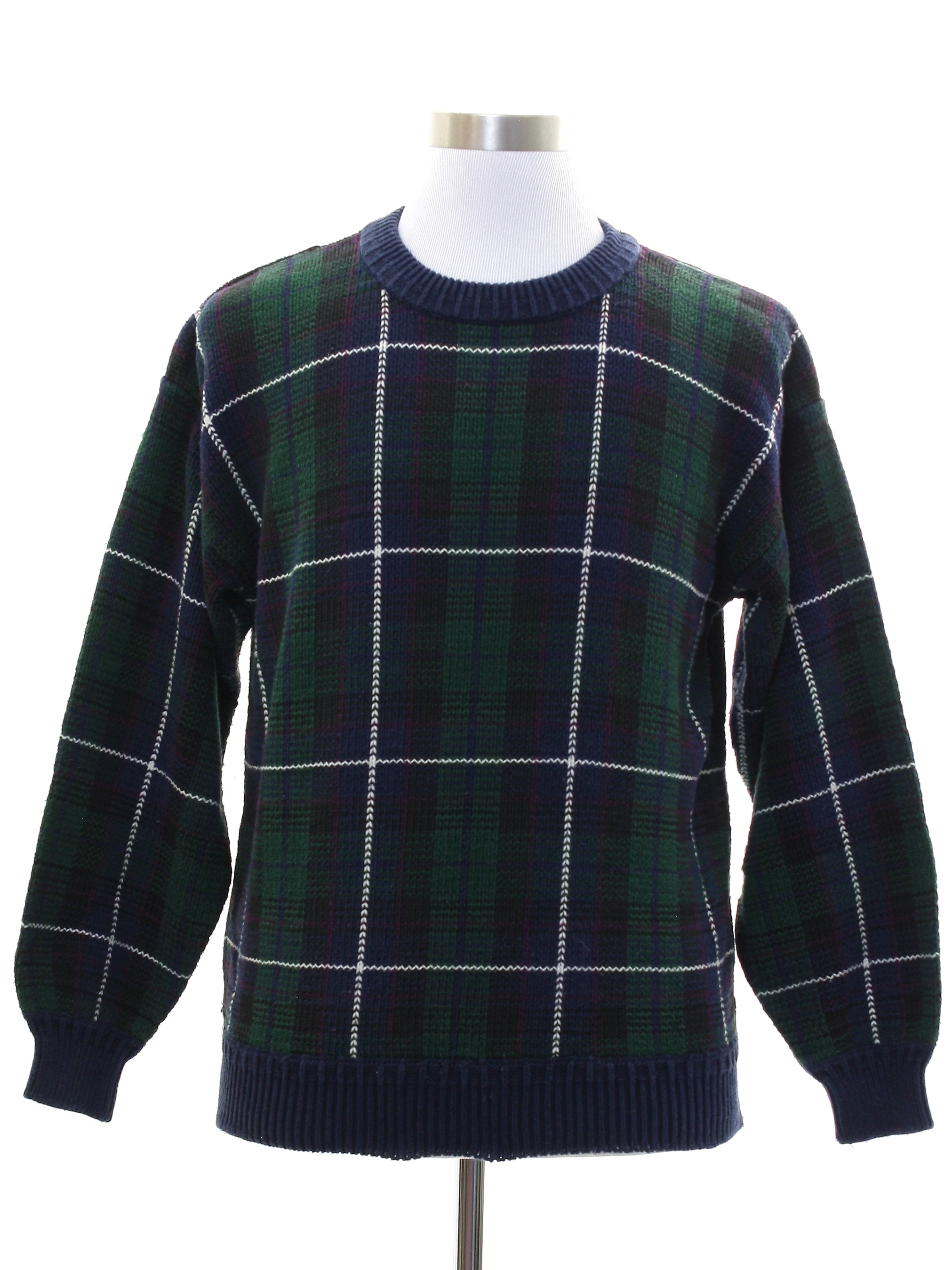 Retro 80s Sweater (John Ashford) : Late 80s or Early 90s -John Ashford ...