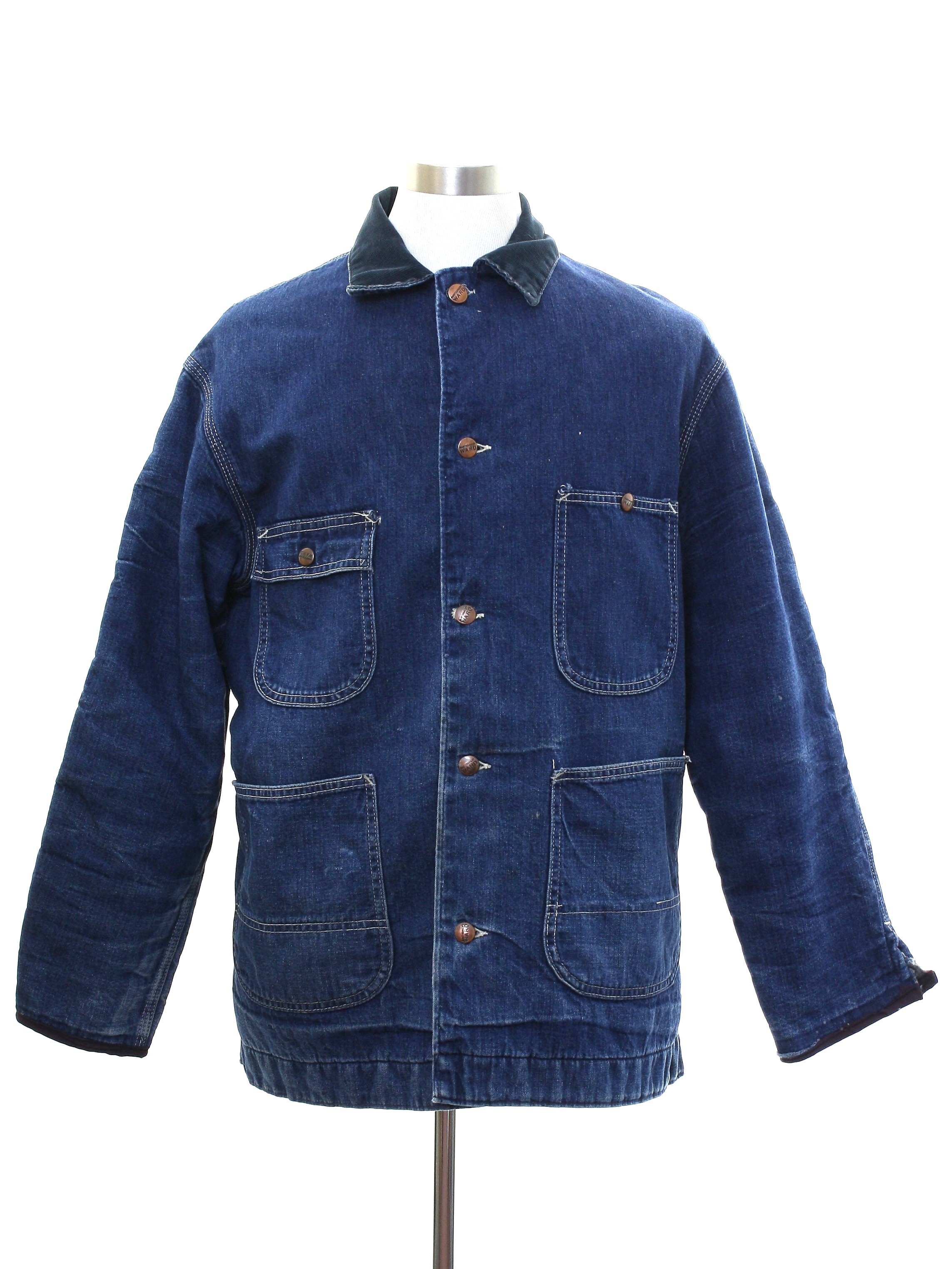 Mens denim best sale barn jacket