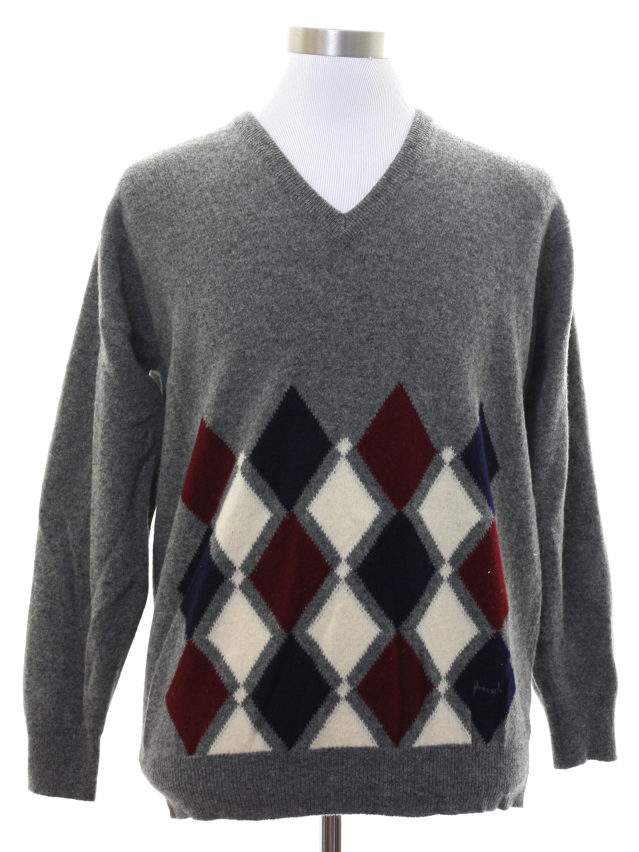 60's Leisure Made in Scotland Sweater: Late 60s -Leisure Made in ...