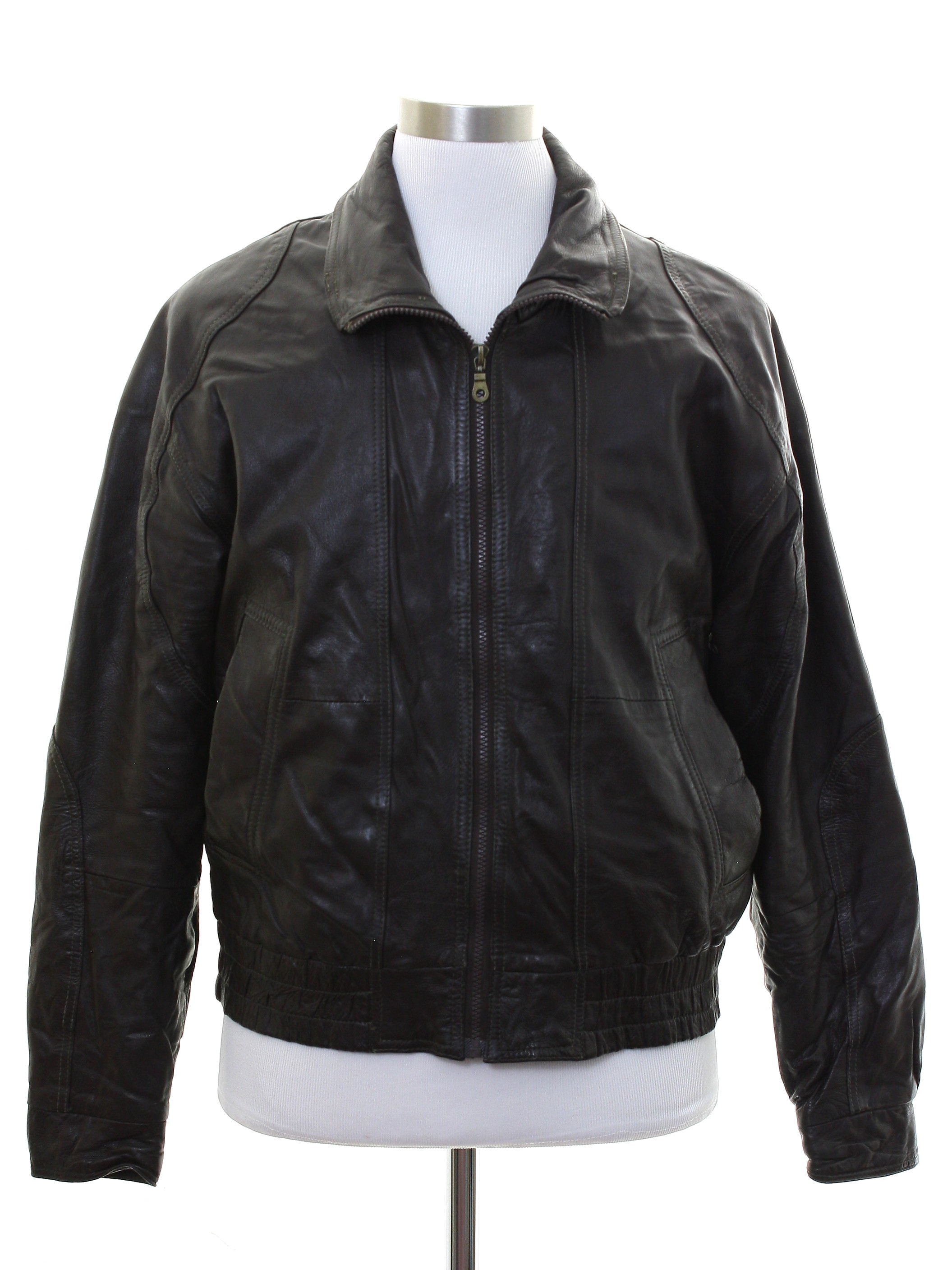 80s Vintage Cooper Collections Leather Jacket: 80s -Cooper Collections ...