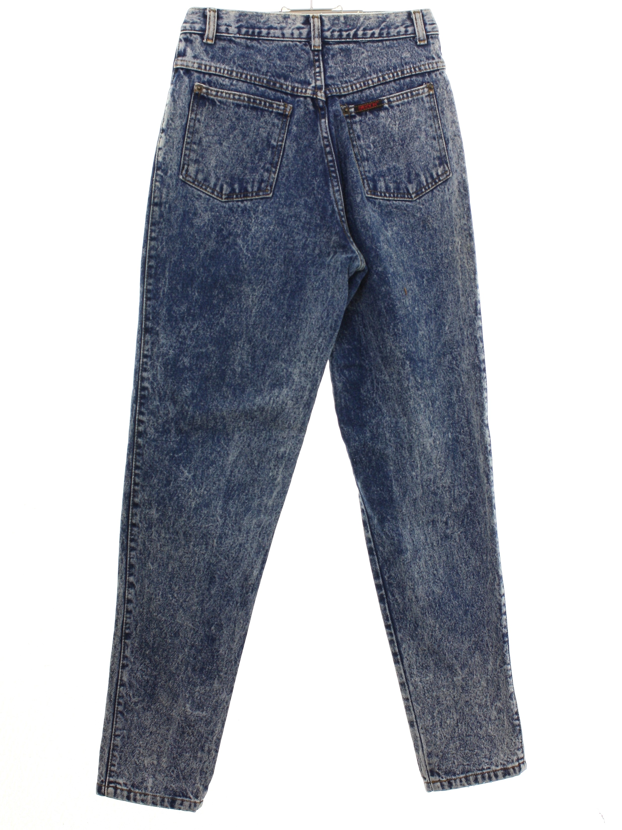 1980s high waisted jeans