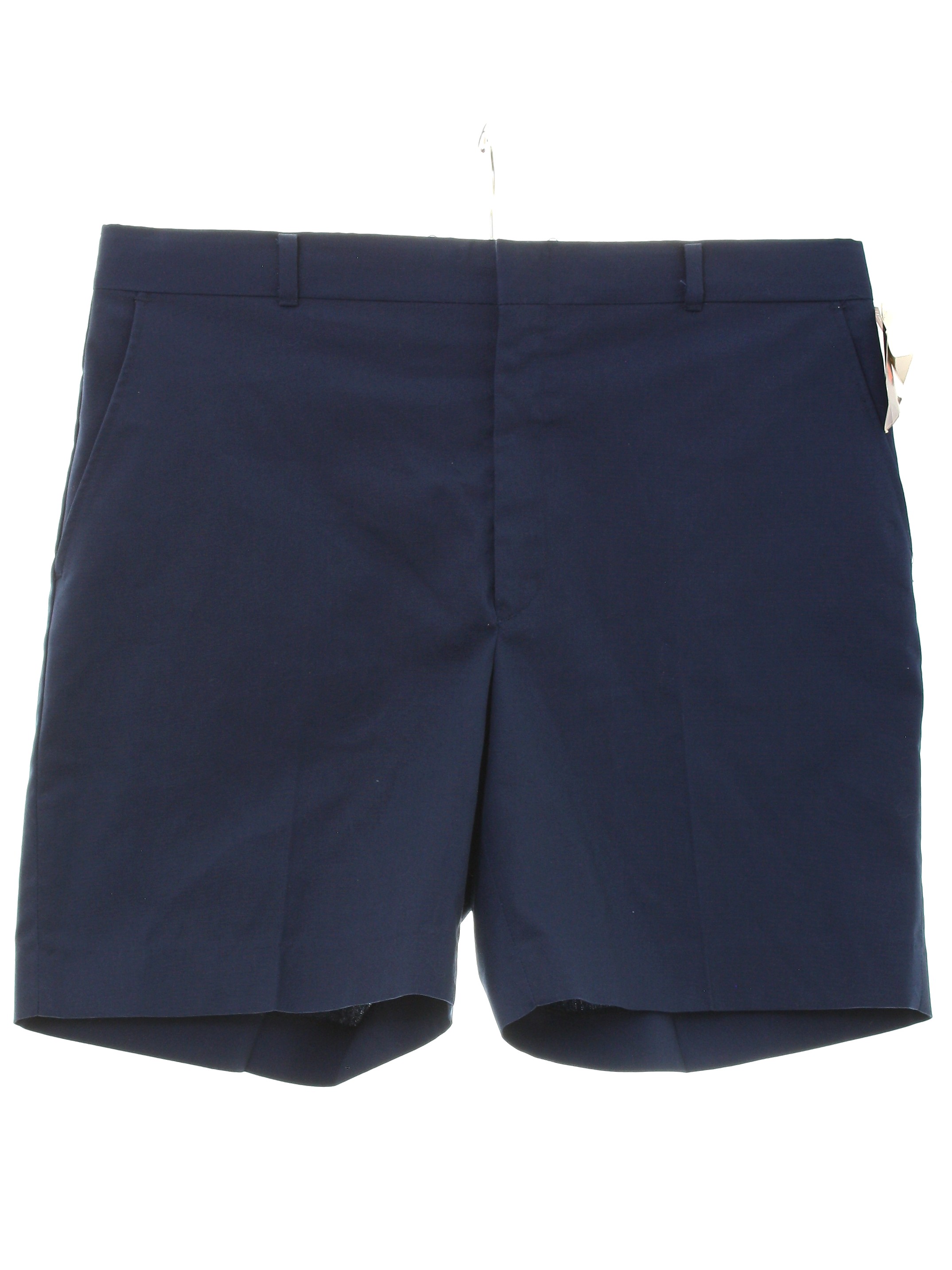 1980's Shorts (Par Four): 80s -Par Four- Mens navy blue background ...