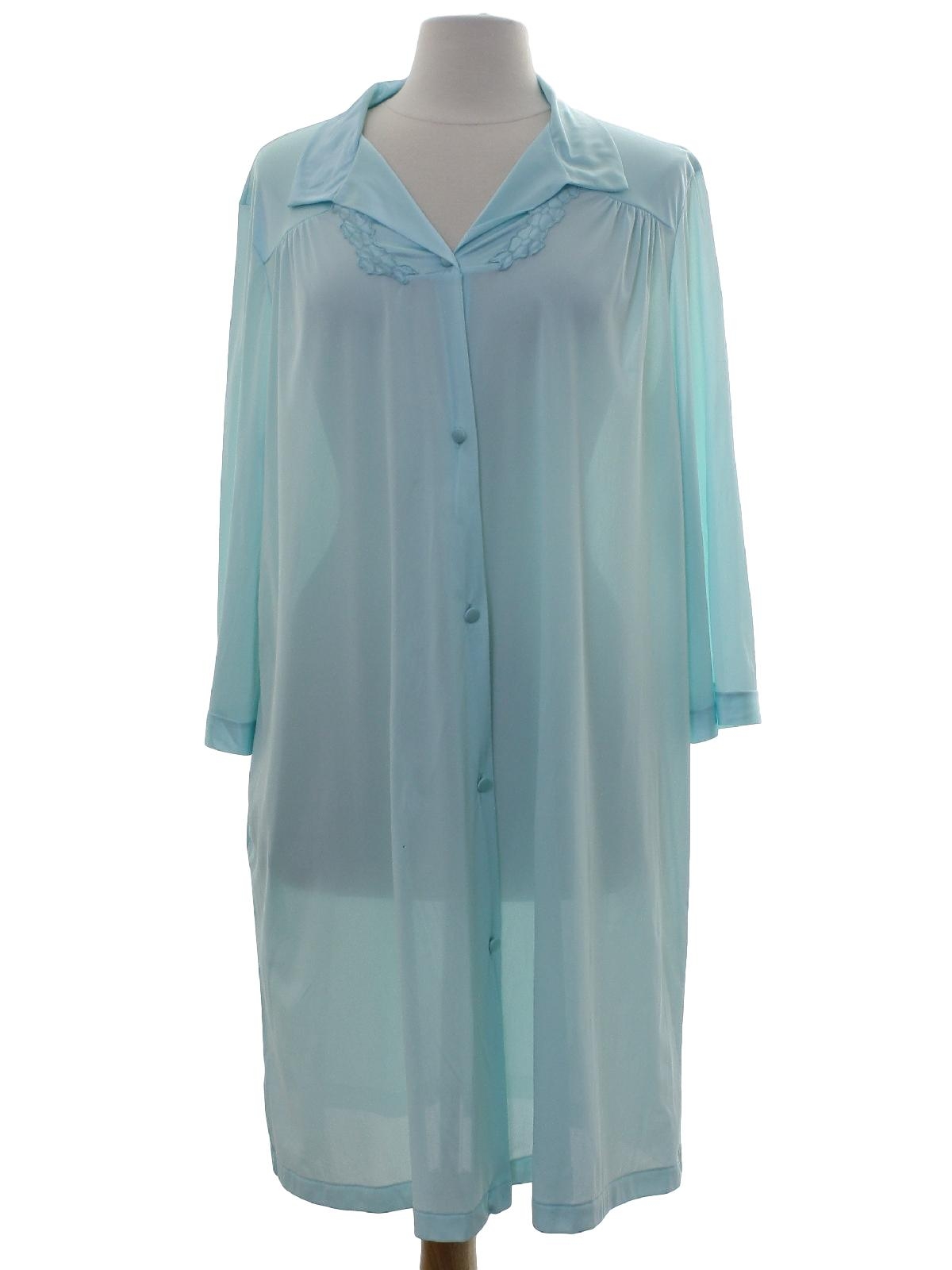 Retro Seventies Womens Lingerie Lounge Robe: Late 70s or Early 80s ...