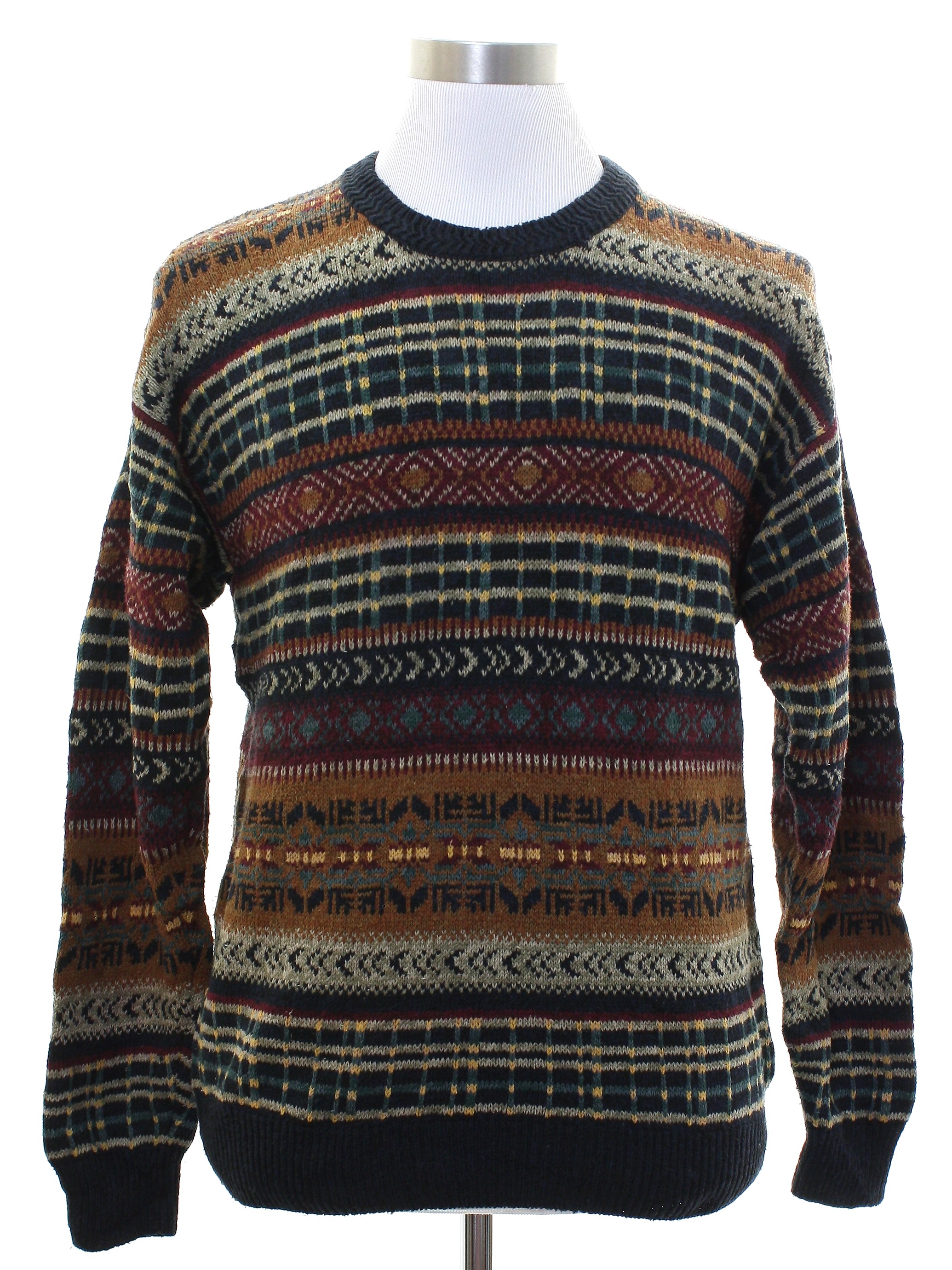 St Johns Bay Eighties Vintage Sweater: 80s -St Johns Bay- Mens shades ...