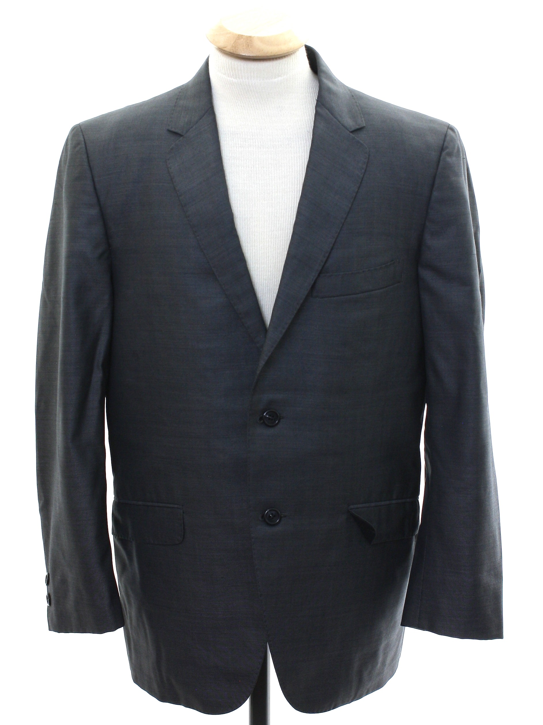 1950's Alton Ames Ltd. Mens Mod Sharkskin Blazer Sport Coat Jacket