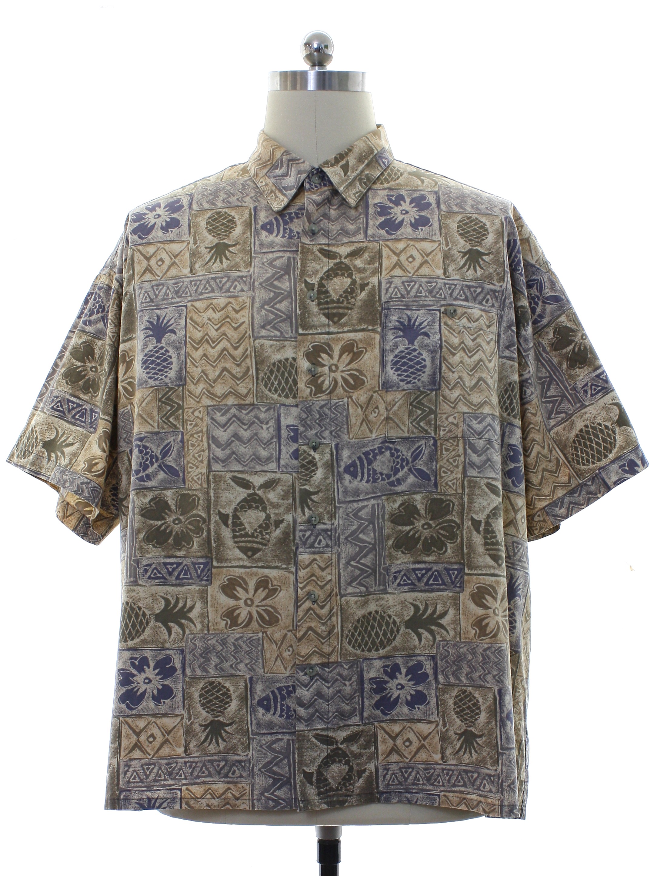 Vintage 90's Hutspah Button Up Shirt - S/M/L