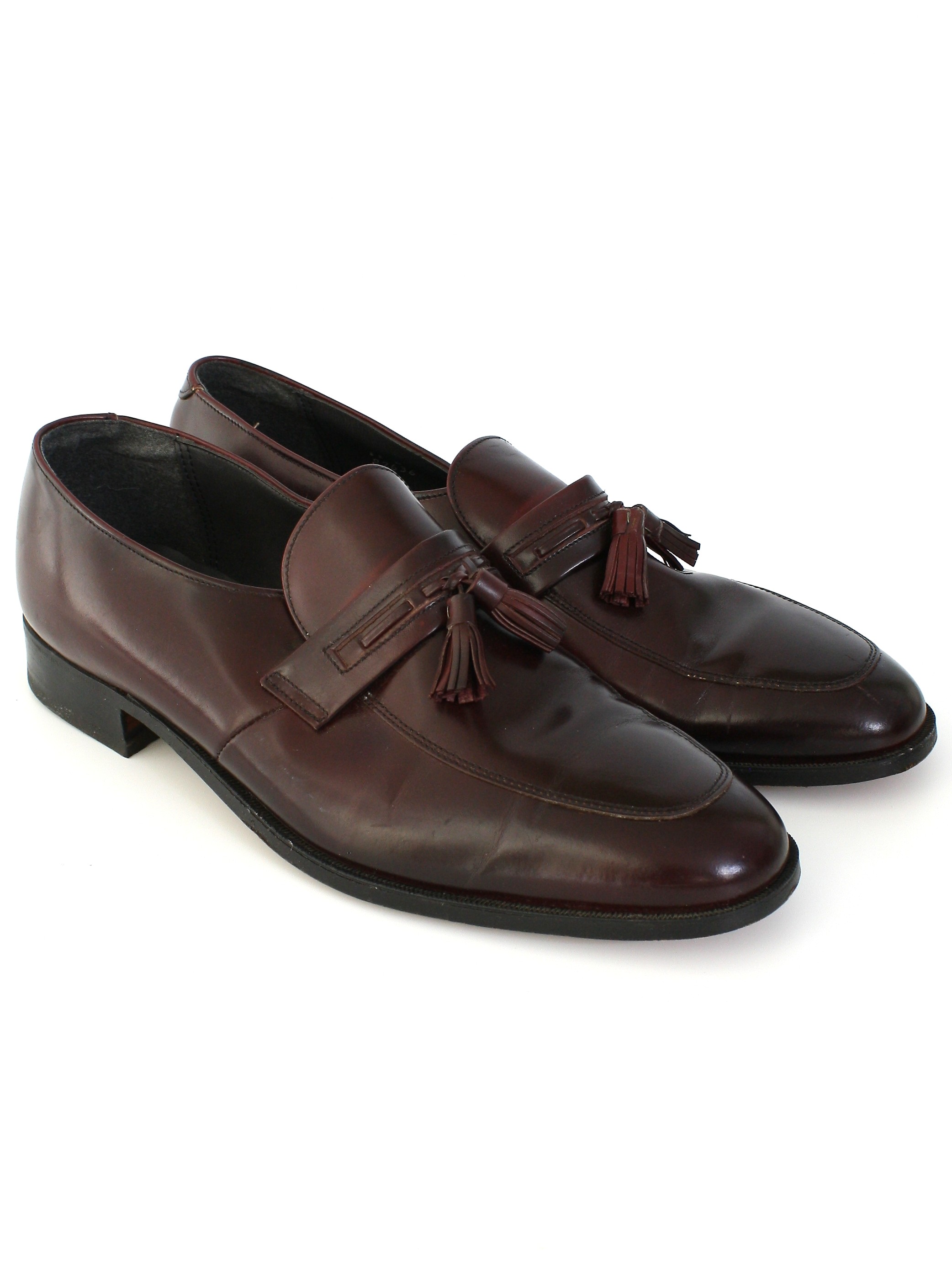 Retro 1970s Shoes: 70s -Andhurst Custom Flex- Mens dark cordovan brown ...