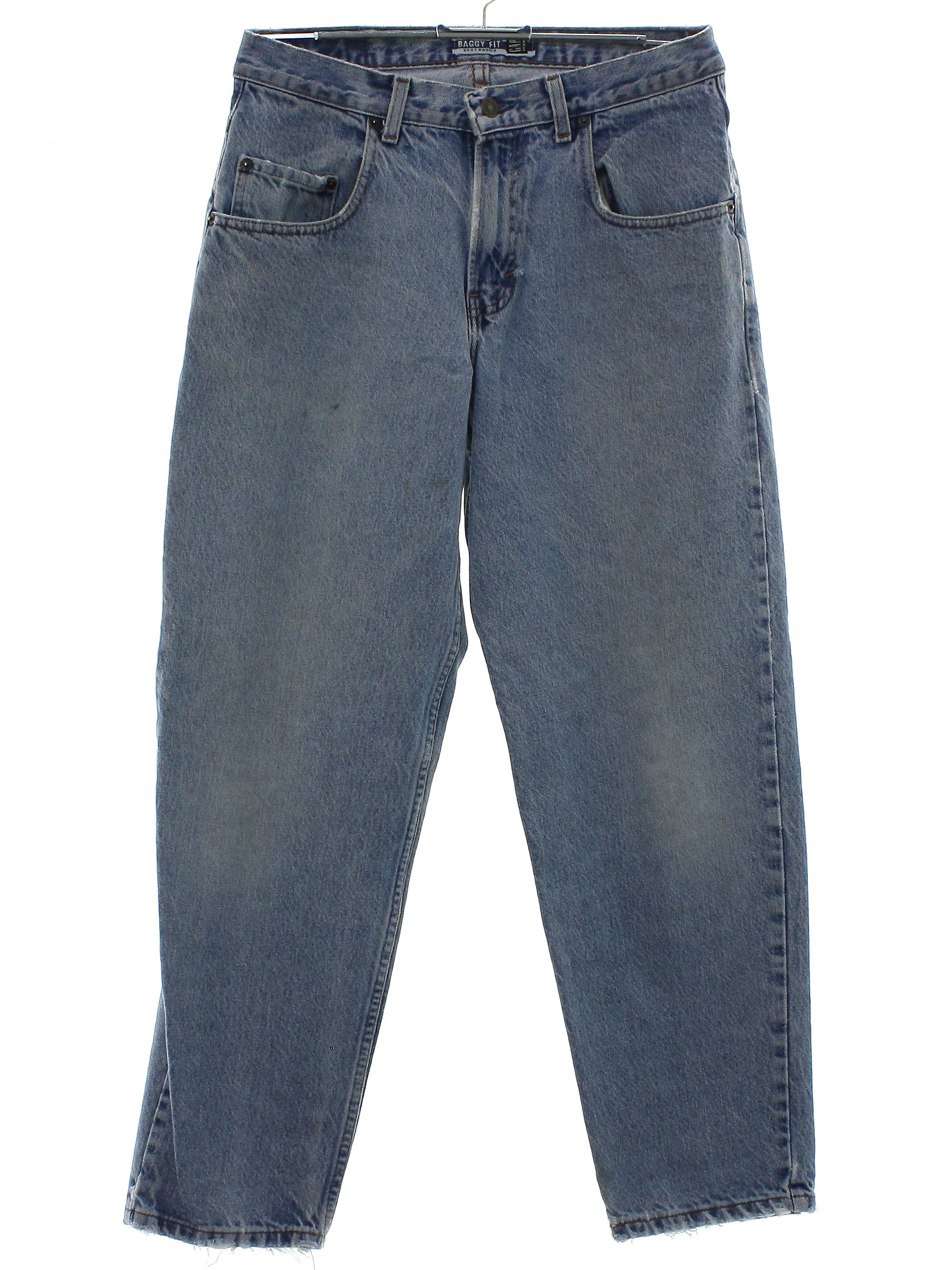 Vintage Gap Denim 1990s Pants: 90s -Gap Denim- Mens faded and worn blue ...