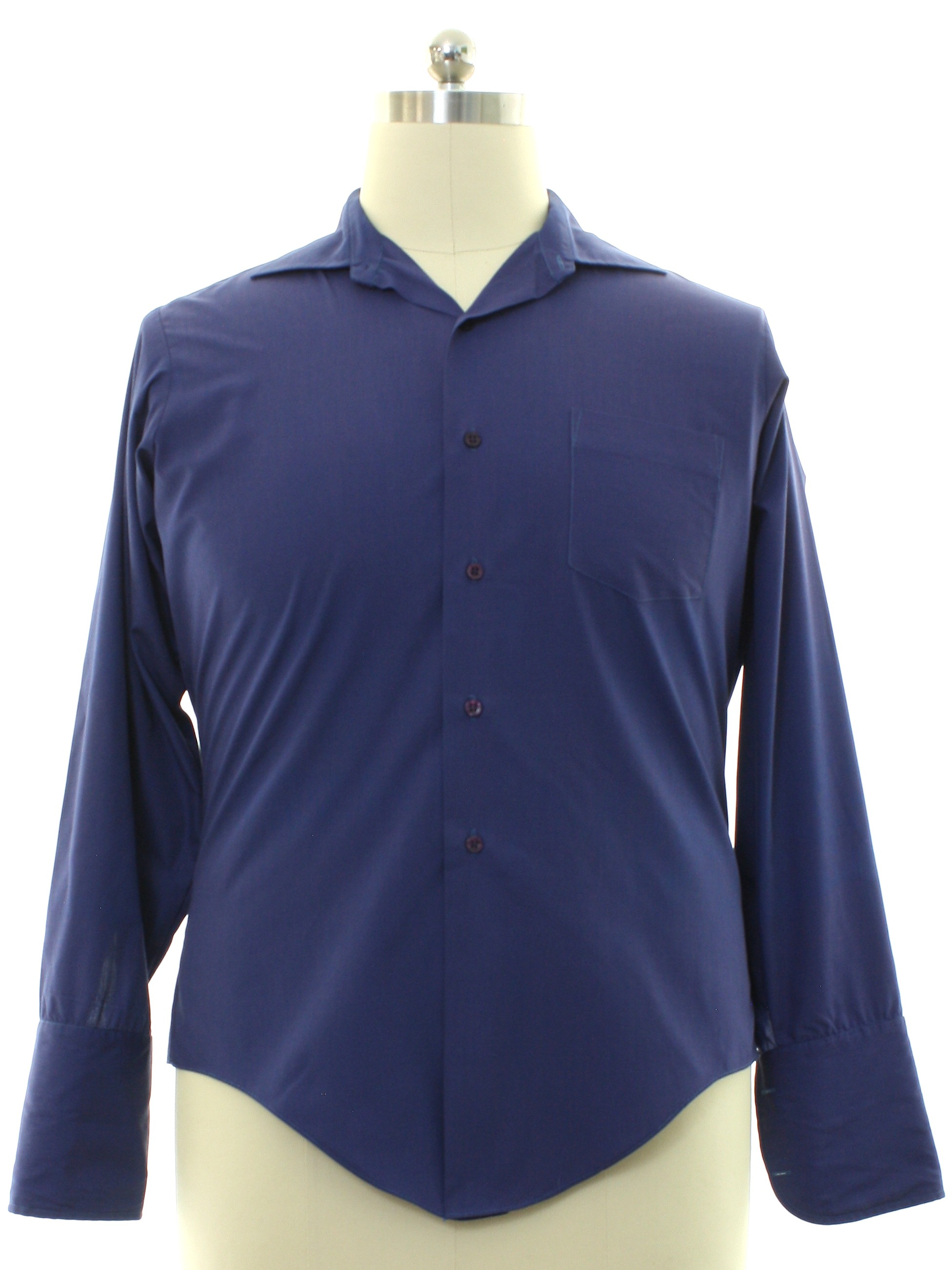 deep royal blue shirt