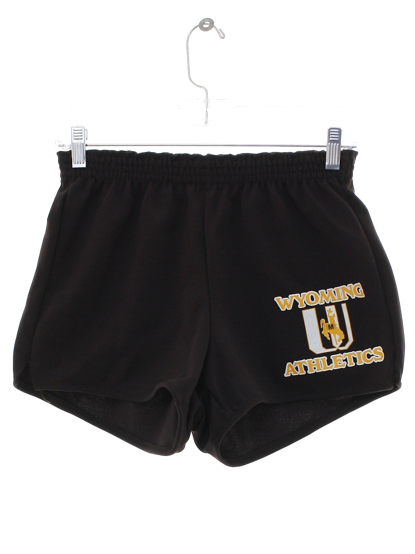 brown athletic shorts