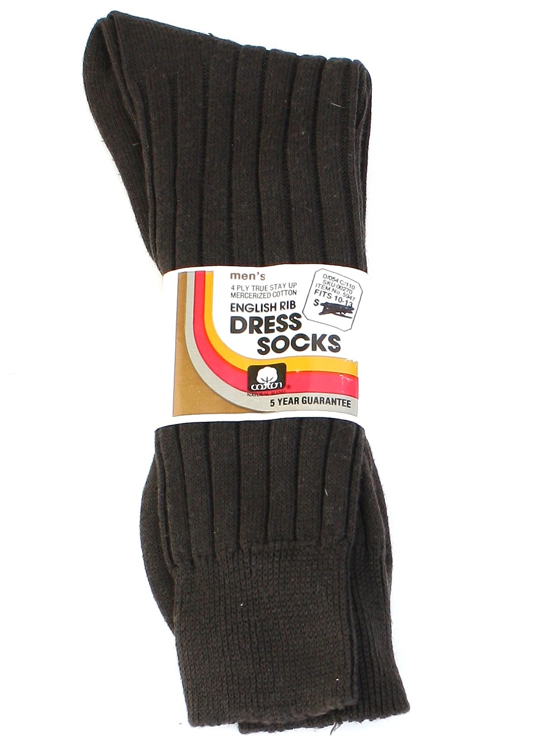 Seventies Vintage Socks: 70s -Woolworth- Mens dark brown background ...