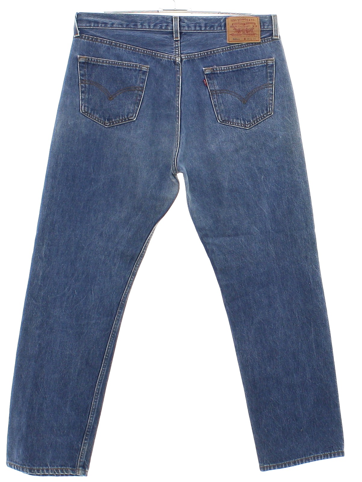 Eighties Vintage Pants: 80s -Levis 501xx- Mens medium blue background ...