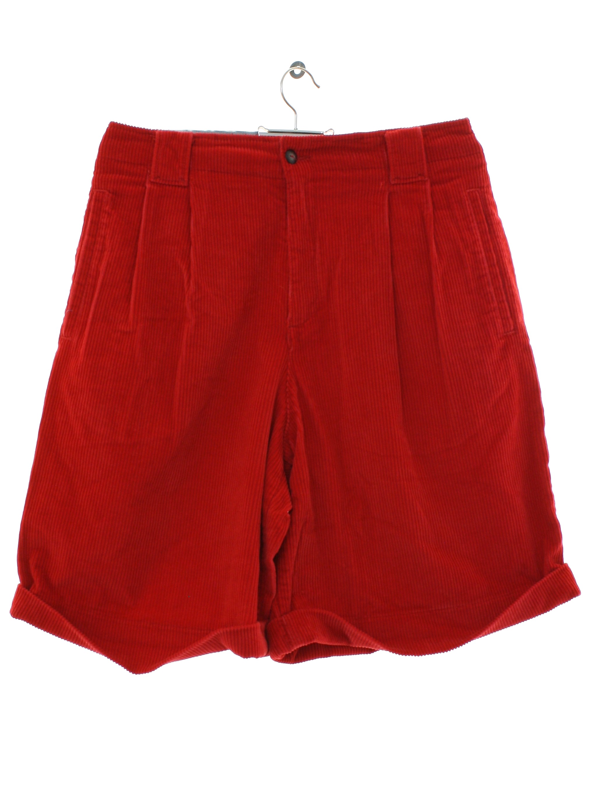 1980s Lizsport Shorts: 80s -Lizsport- Womens totally 80s red cotton ...