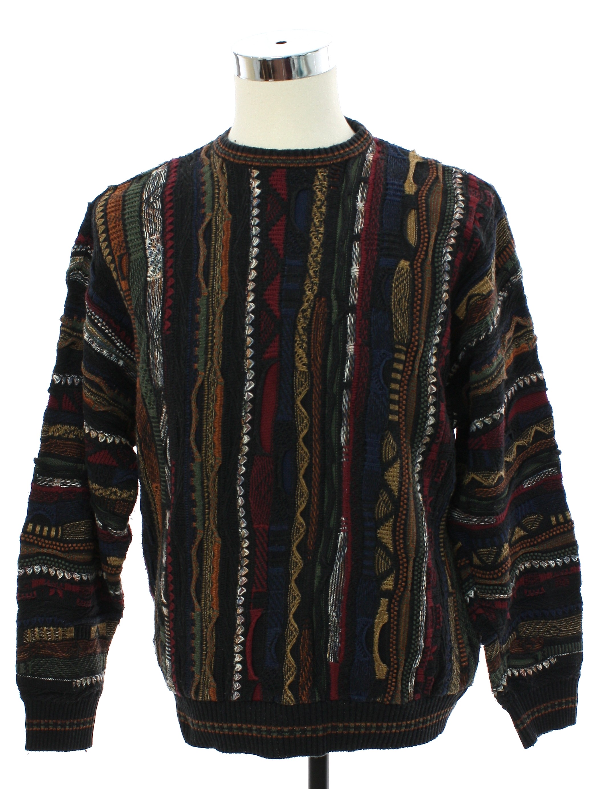 Retro 90s Sweater (Florence Tricot) : 90s -Florence Tricot- Mens