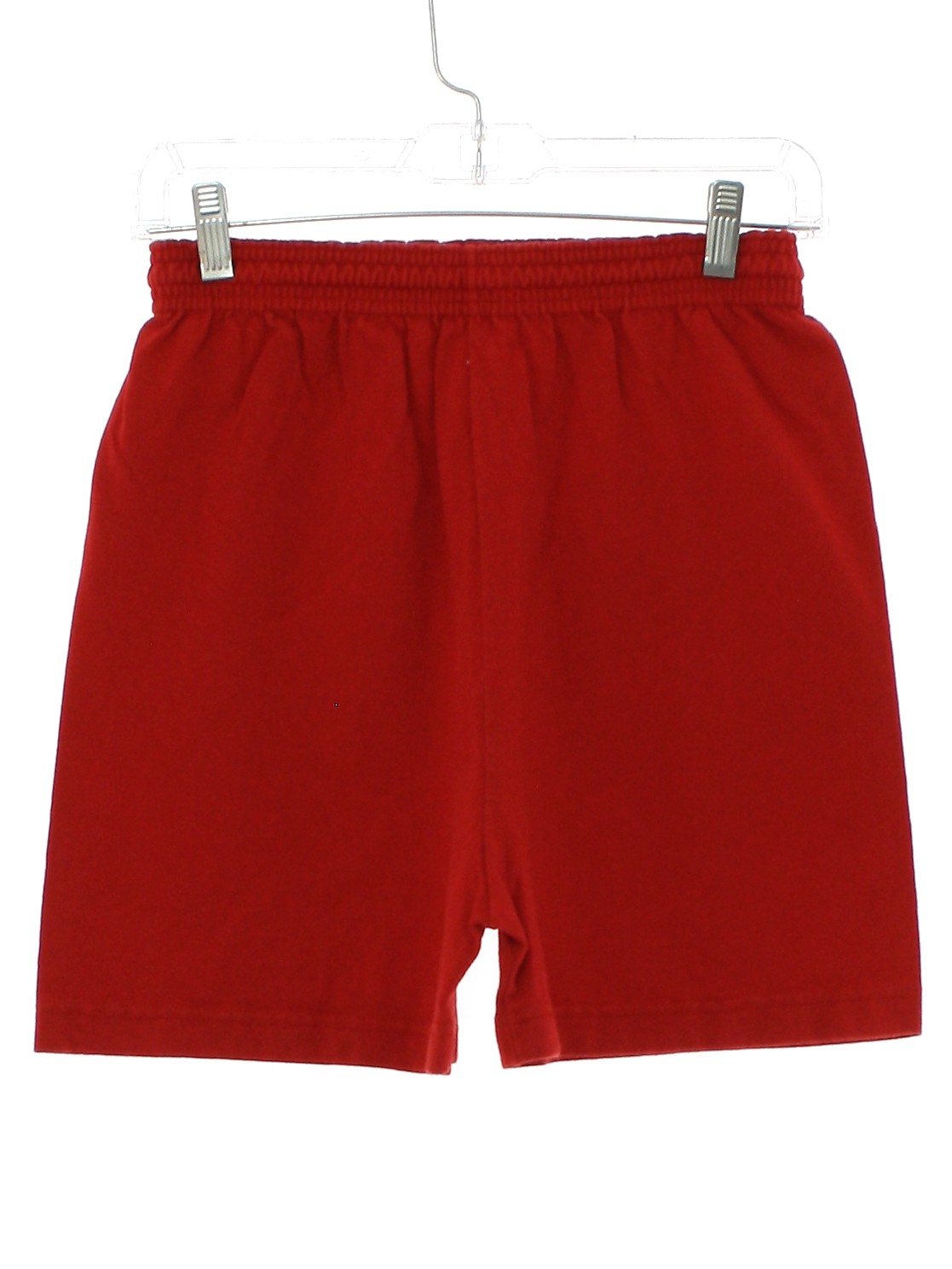 80s Shorts (Pro Spirit): Late 80s -Pro Spirit- Mens red soft cotton ...