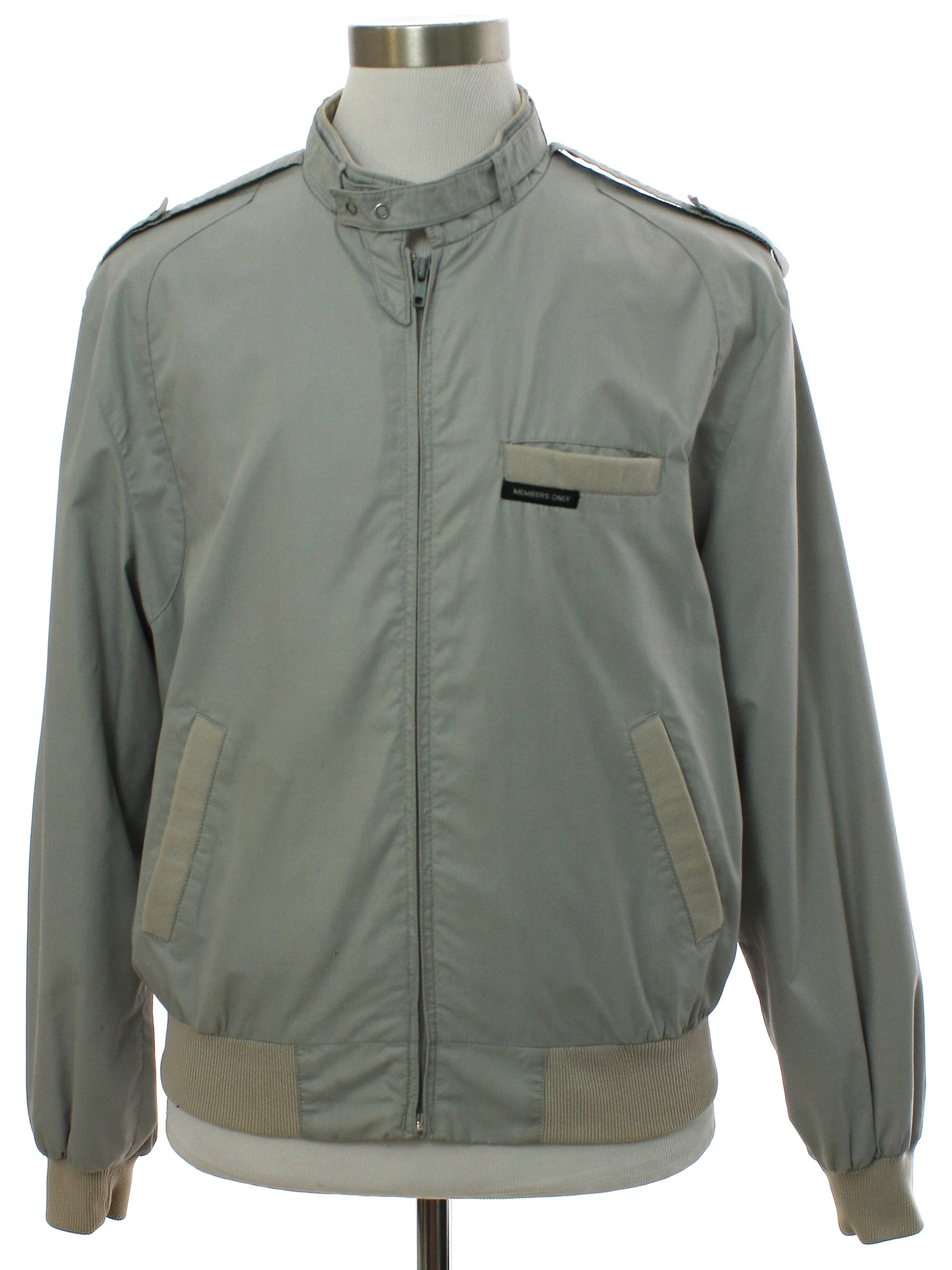 Light grey 2024 members only jacket