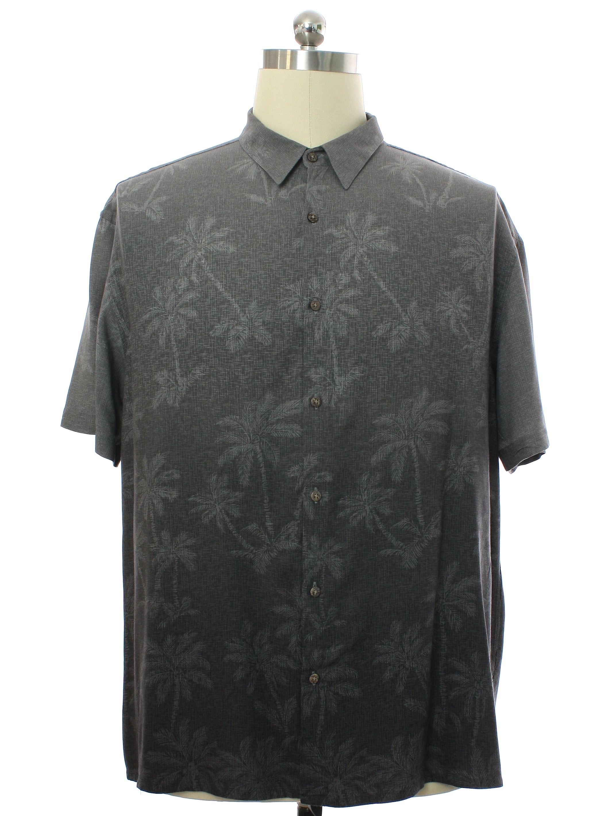 Island shores rayon store shirt