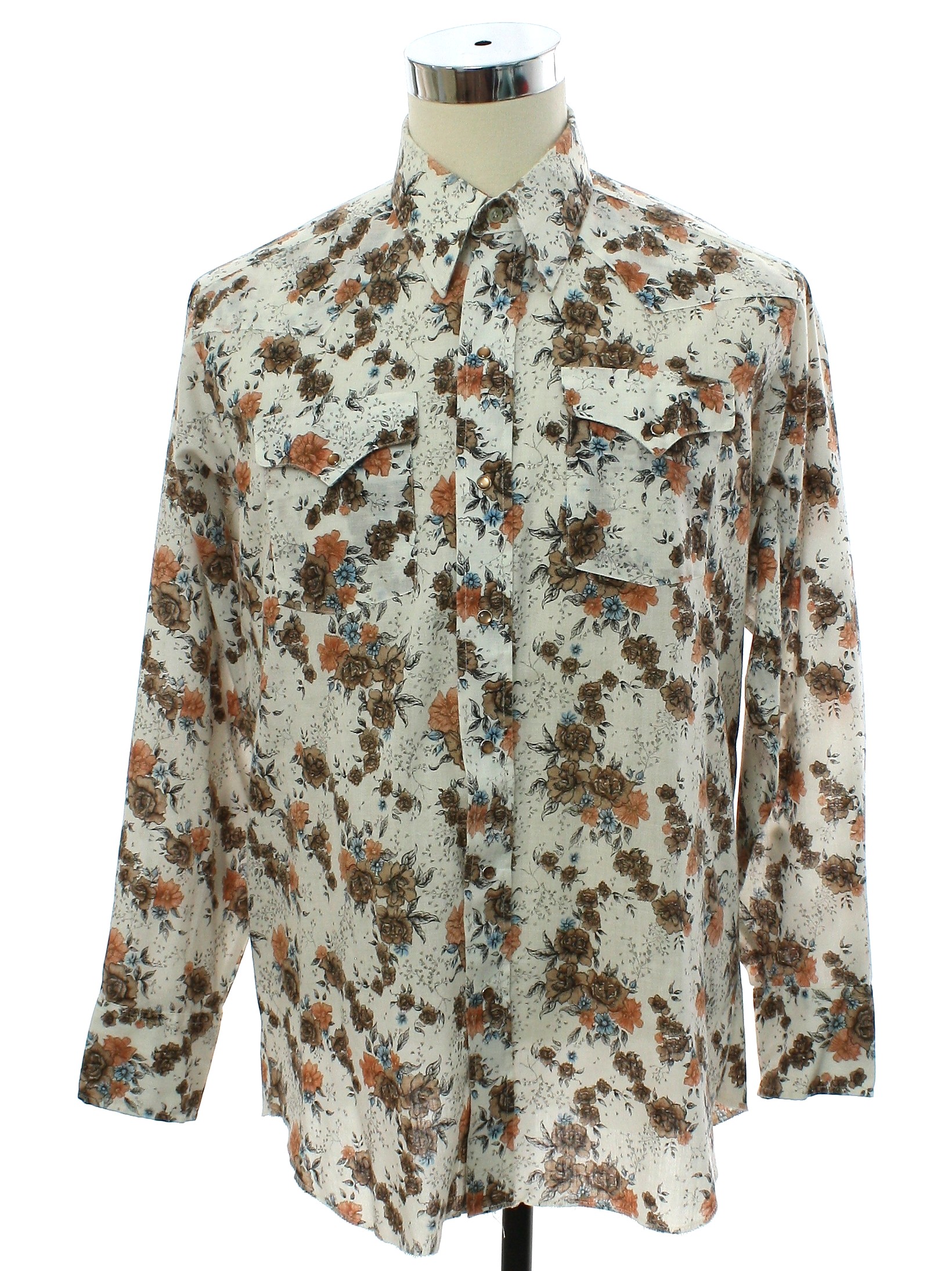 Seventies Vintage Western Shirt: 70s style (made in 80s) -Panhandle ...