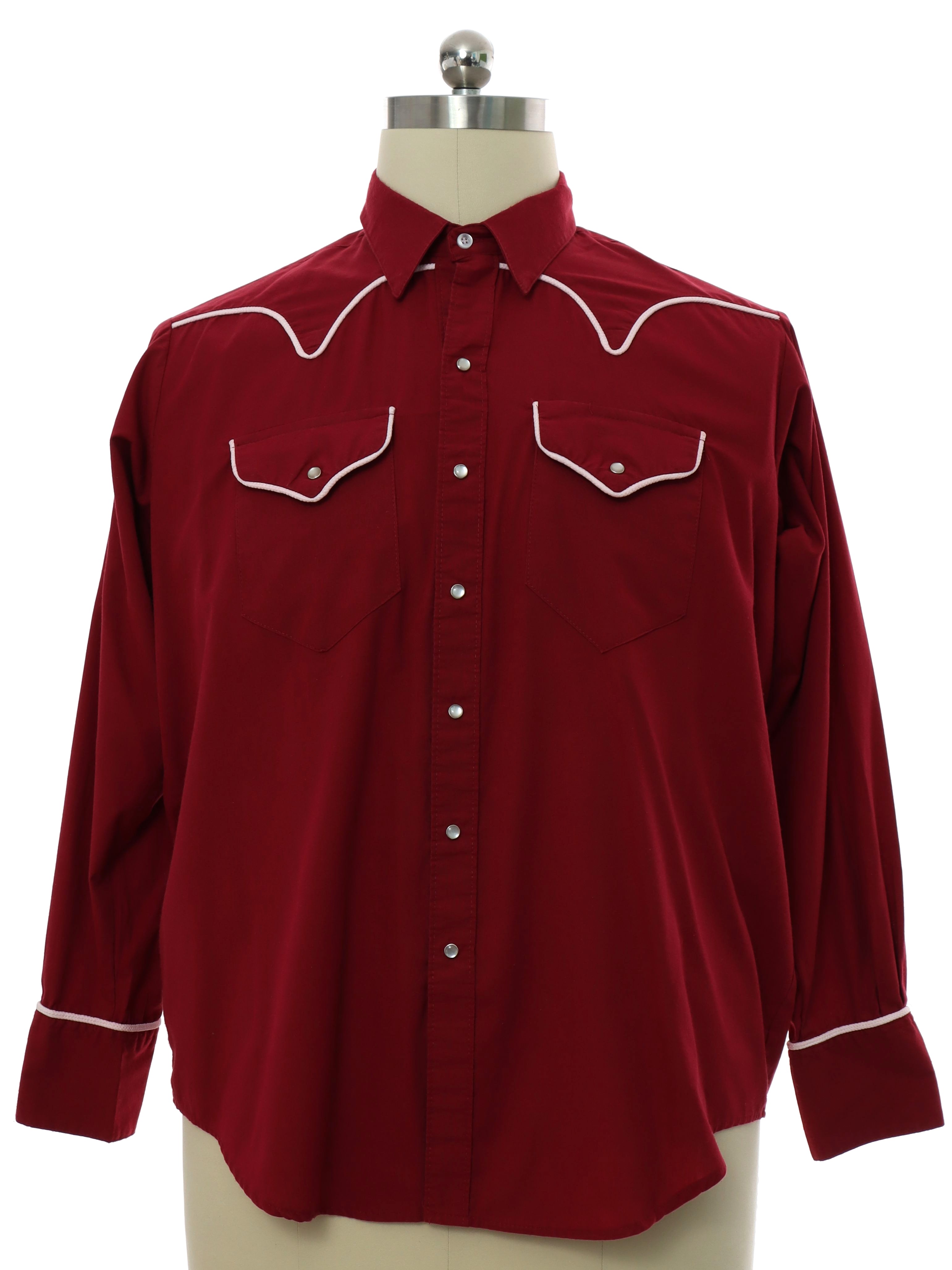 Vintage 1980's Western Shirt: 80s -Rockmount Ranch Wear- Mens