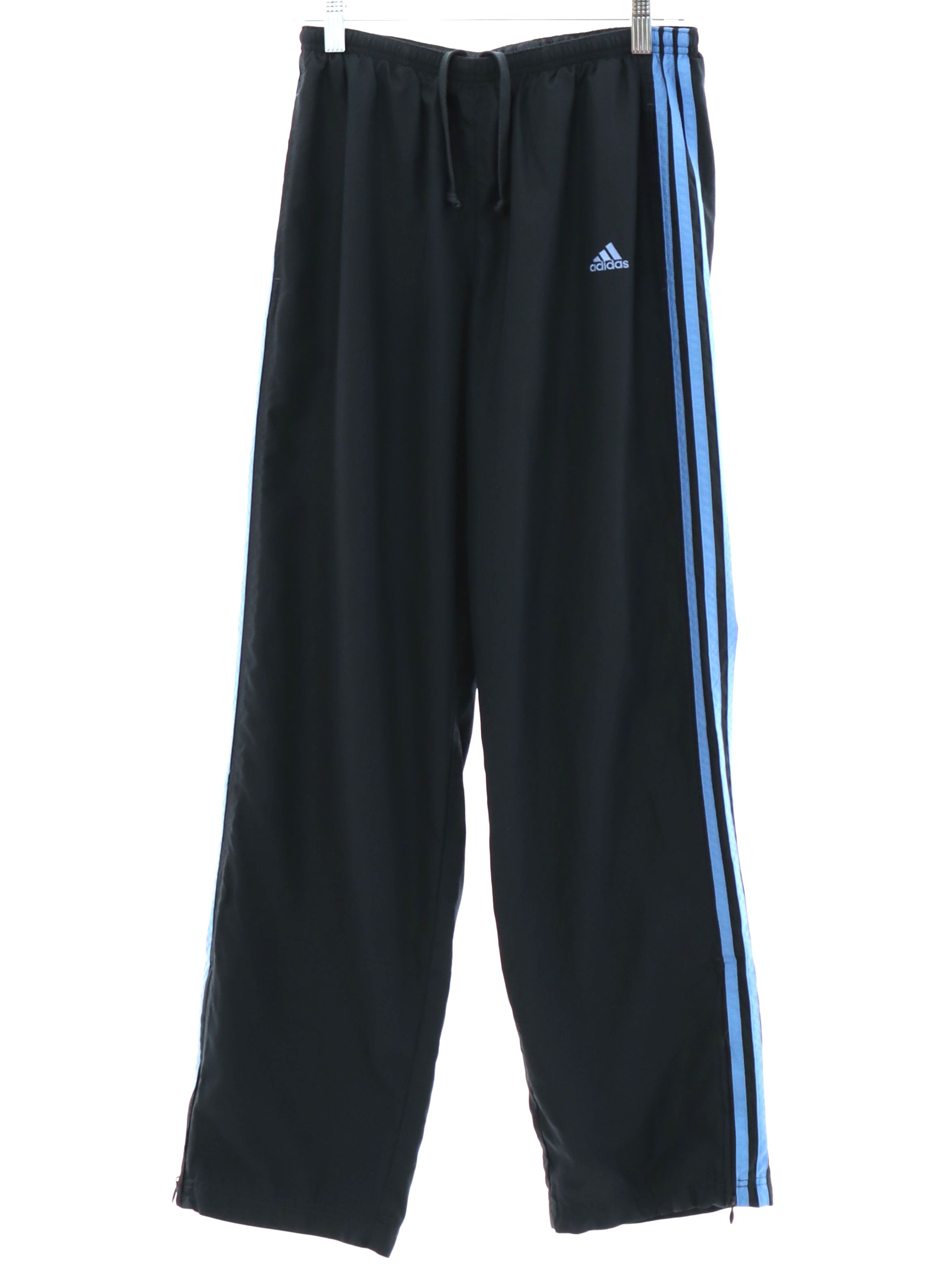 Adidas Black Climacool Track Pants - Size XS Soccer Ankle Zip Tapered