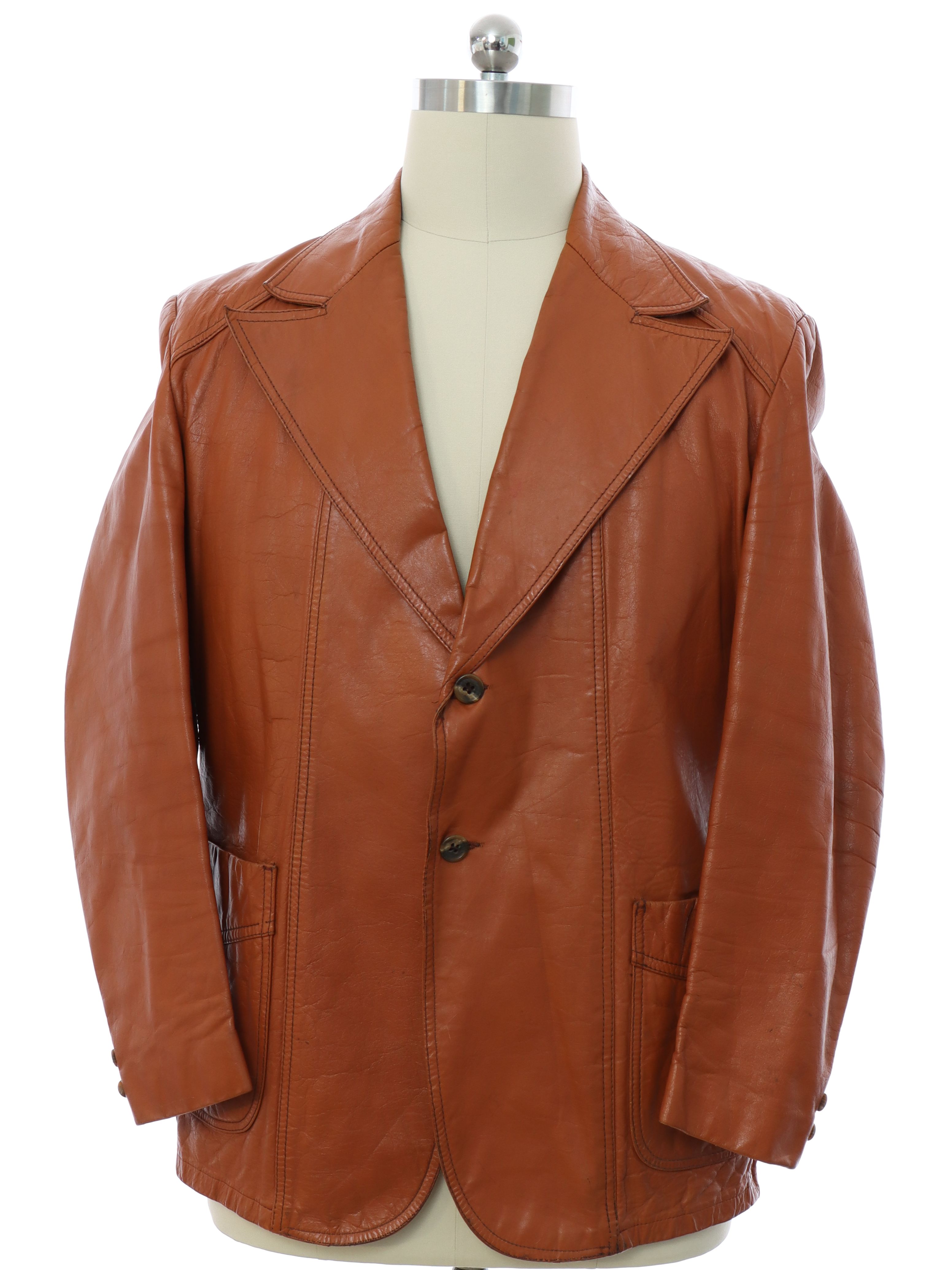 Kirks Suede Life 70s Vintage Leather Jacket 70s Kirks Suede Life