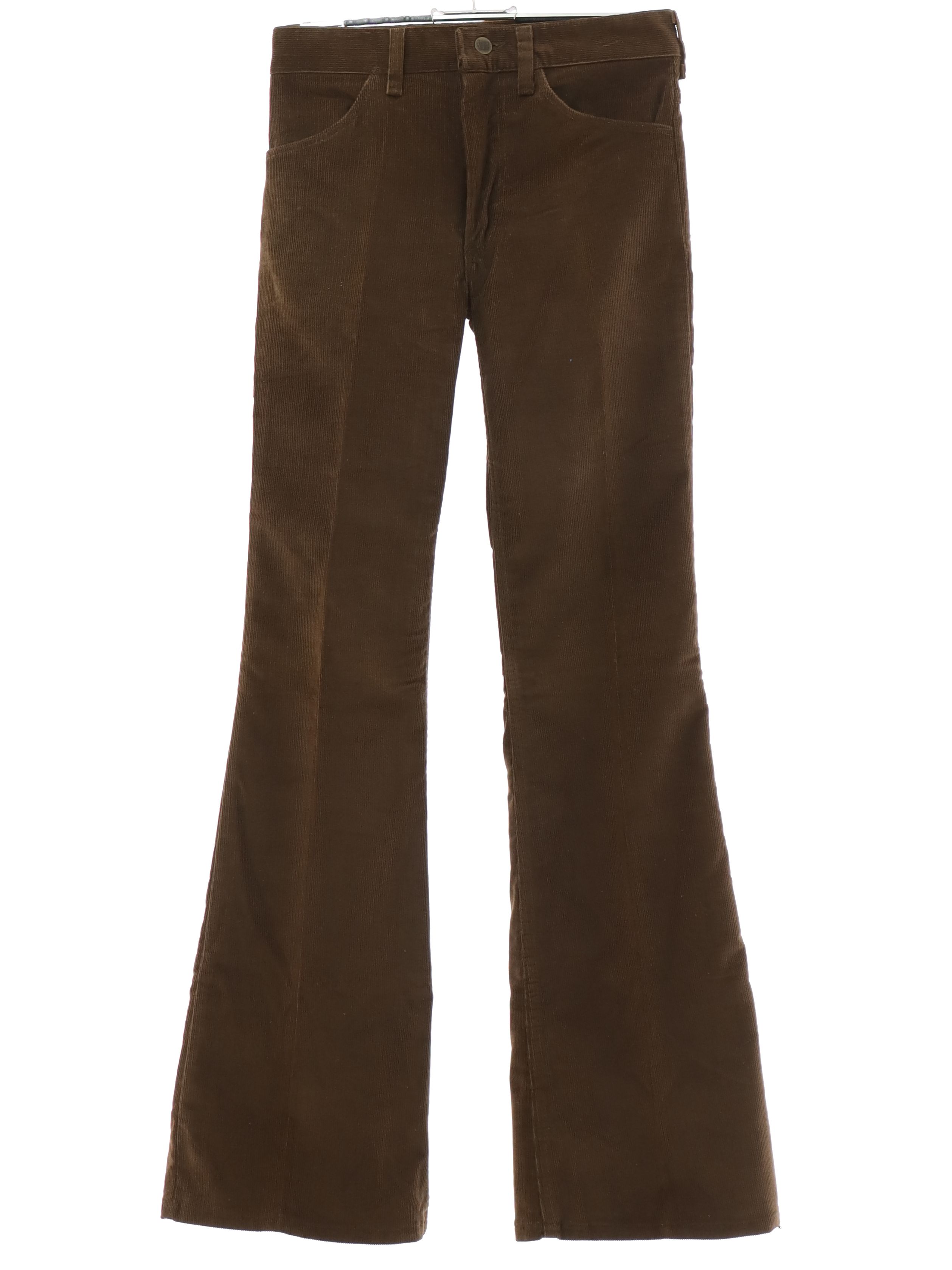 Seventies Sedgefield Bellbottom Pants: 70s -Sedgefield- Mens brown ...