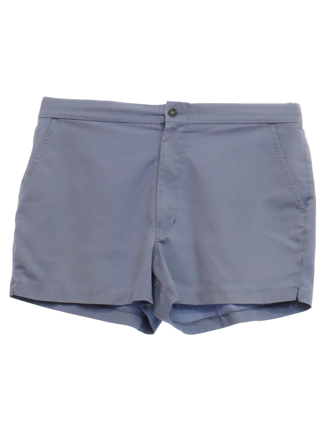 1980's Shorts (McGregor): 80s -McGregor- Mens periwinkle blue polyester ...