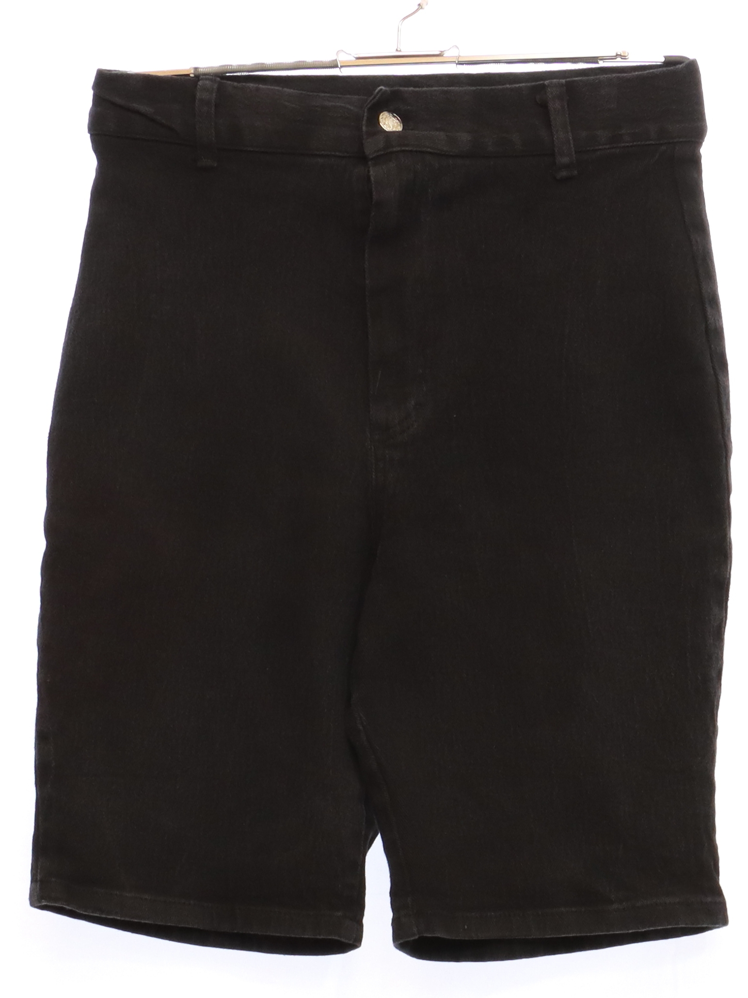 Nineties Lerner Shorts: Late 90s -Lerner- Womens faded black solid ...