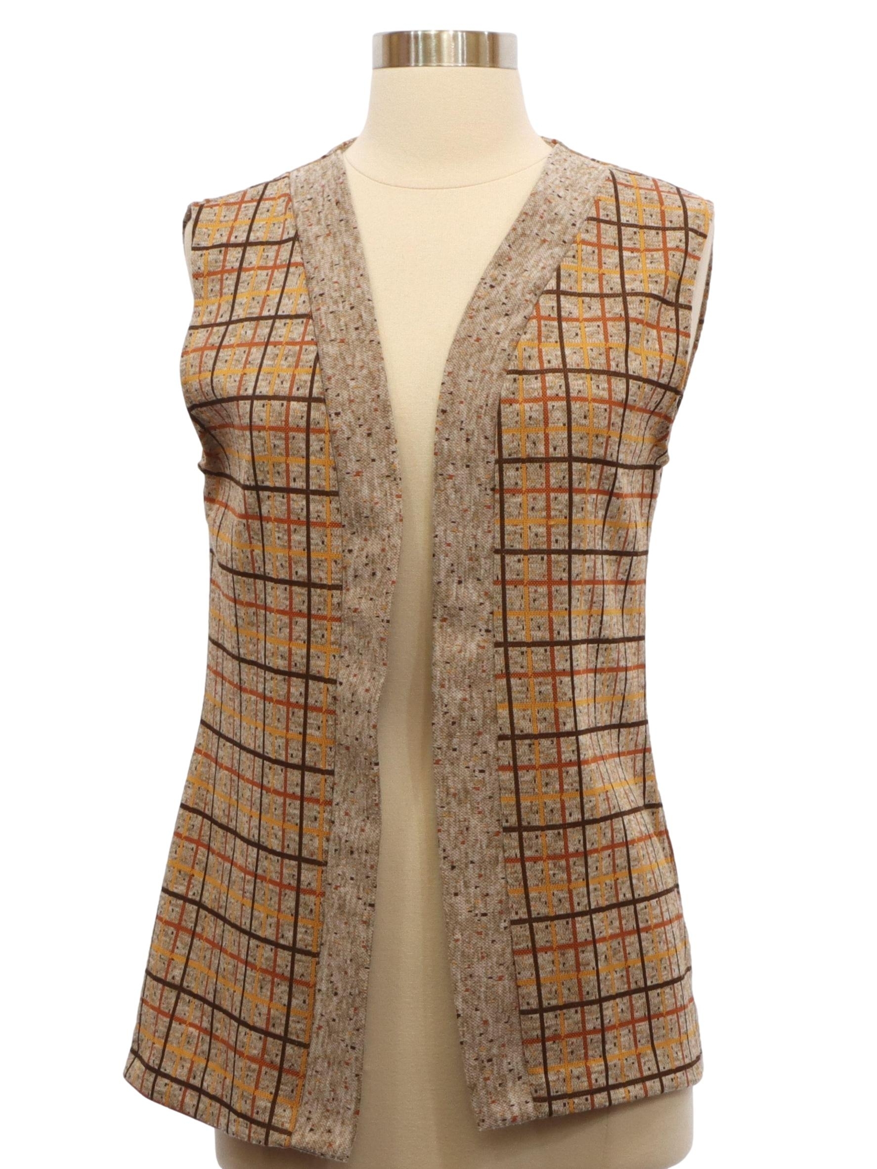 1960's Vest (Care Label): Late 60s or Early 70s -Care Label- Womens ...