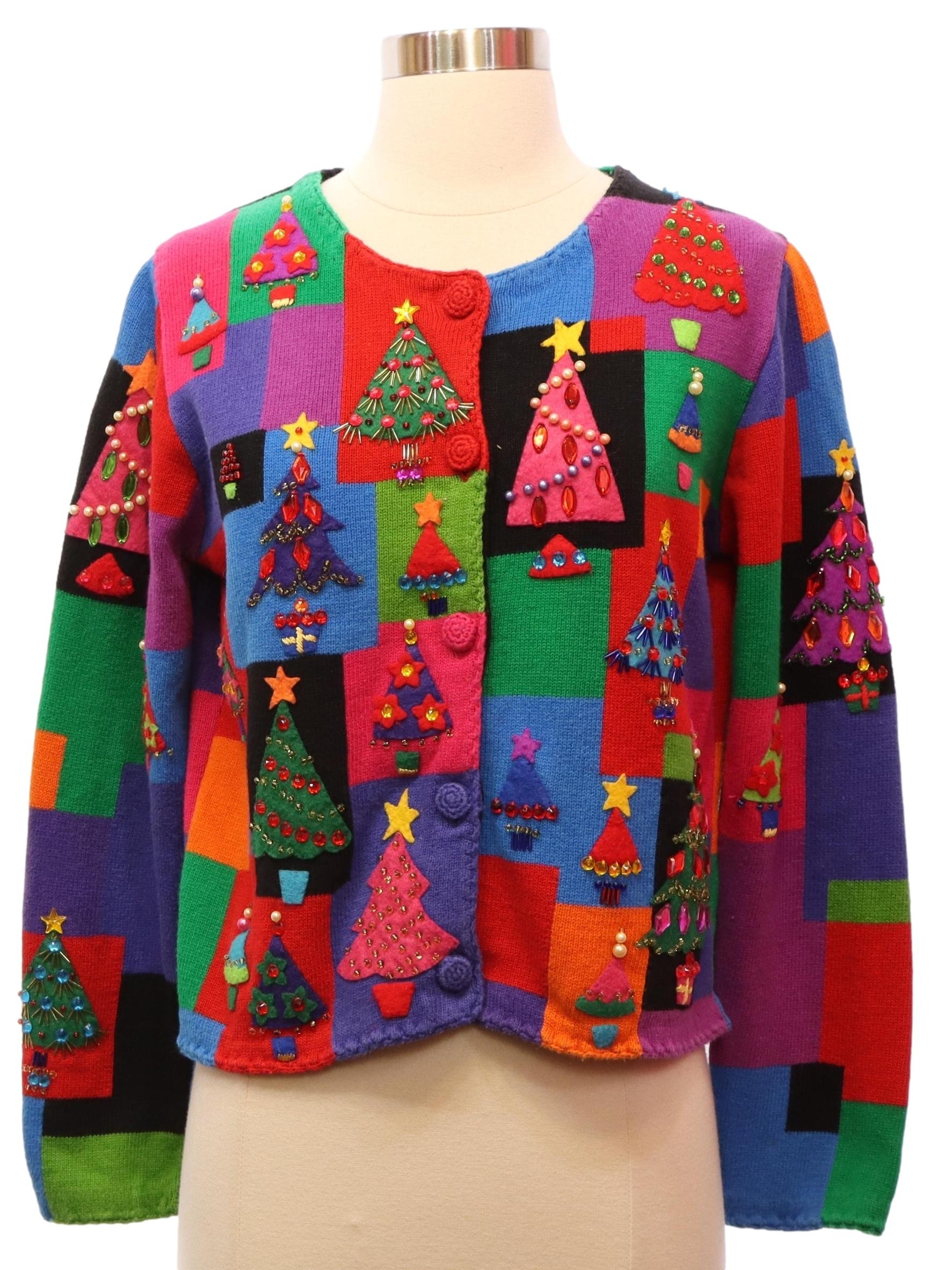 Ugly christmas hotsell sweater 90s