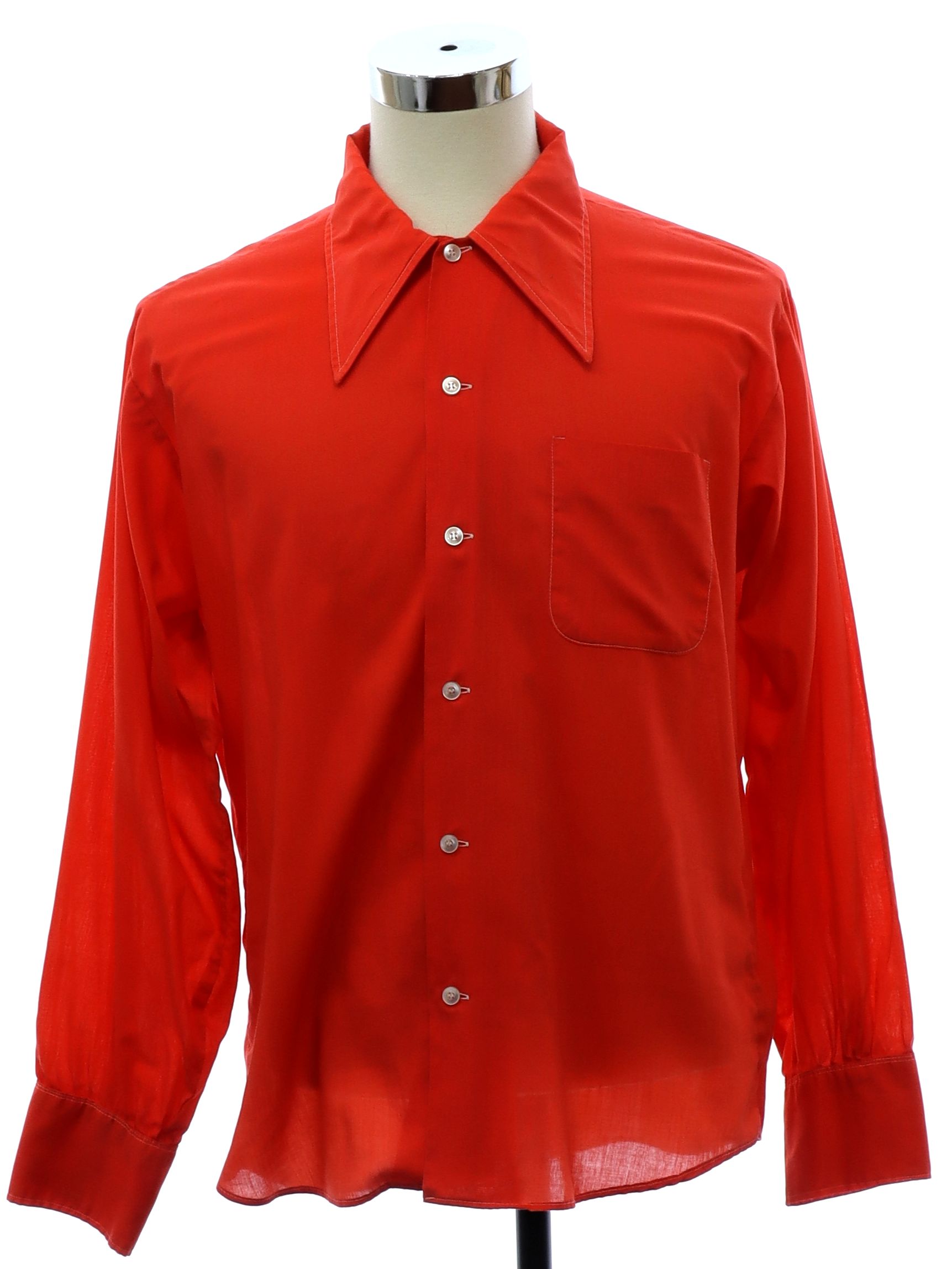 Antigua Chicago Cubs Red Compression Long Sleeve Dress Shirt, Red, 70% Cotton / 27% Polyester / 3% SPANDEX, Size L, Rally House
