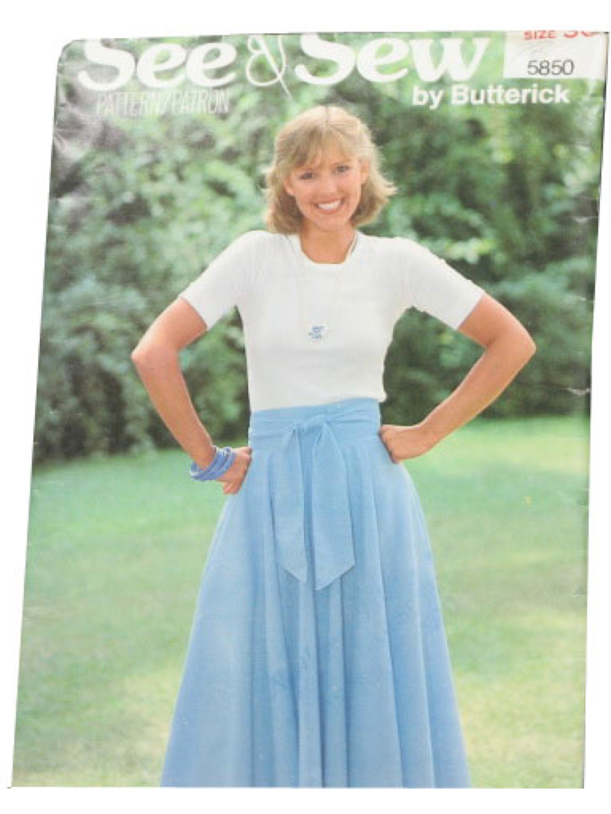 70's Butterick pattern no. 5850 Sewing Pattern: 70s -Butterick pattern ...