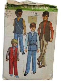 1970's Mens/Childs Pattern