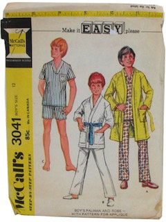 1970's Mens/Boys Patterns