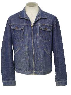 1950s Wrangler Jacket: Late 50s early 60s -Wrangler- Mens Maverick ...