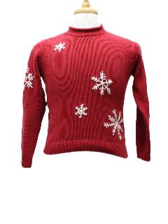 1980's Unisex/Childs Minimalist Ugly Christmas Sweater