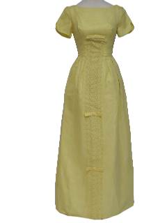 1950's Womens/Girls Cocktail Maxi Dress