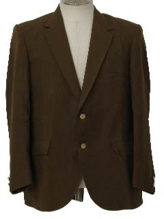 1970's Mens Blazer Style Sportcoat Jacket