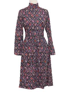 Vintage 1970's Longsleeve Dresses at RustyZipper.Com Vintage Clothing ...