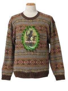 1980's Unisex Ugly Christmas Krampus Sweater