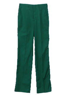 1980's Mens Christmas Green Totally 80s Preppy Golf Pants
