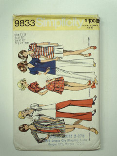 1970's Womens or Girls Pattern