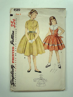 1950's Womens or Childs Pattern