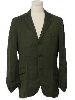 1960's Mens Blazer Style Sport Coat Jacket